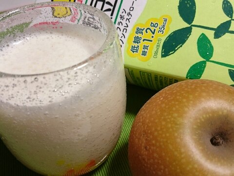 梨と甘麹のSoy milk